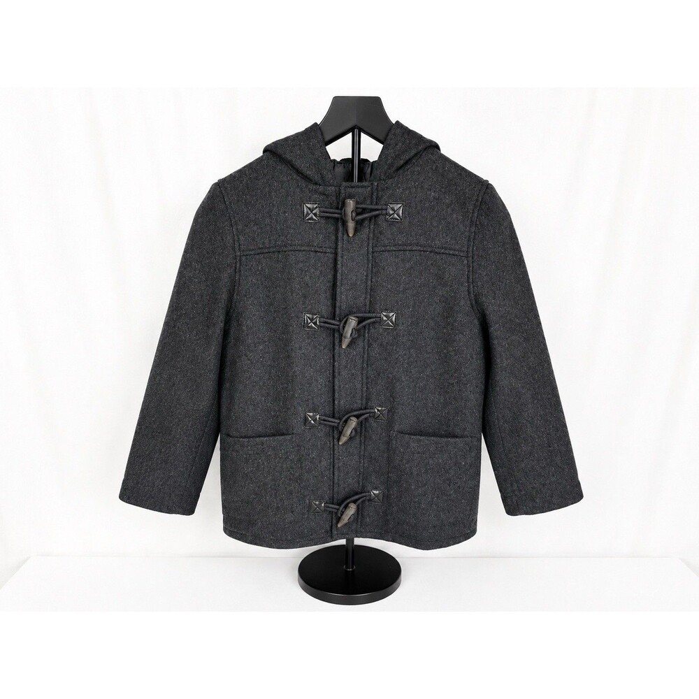 NEW NWT Childrens Place Lined Jacket Coat Boys Size 7/8 Gray Grey Clothes Formal